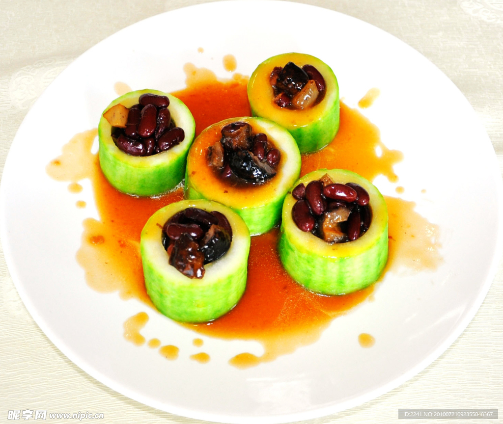 顺德美食之凤城酿节瓜